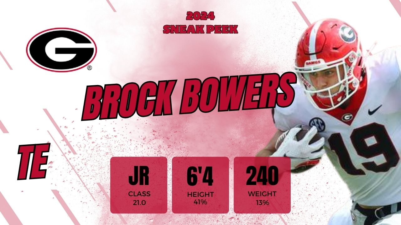 2024 Exclusive Sneak Peek Brock Bowers Fantasy Football Universe