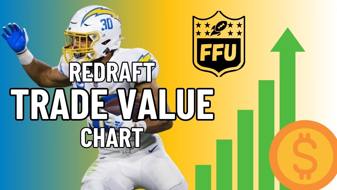 Redraft Trade Value Charts Fantasy Football Universe