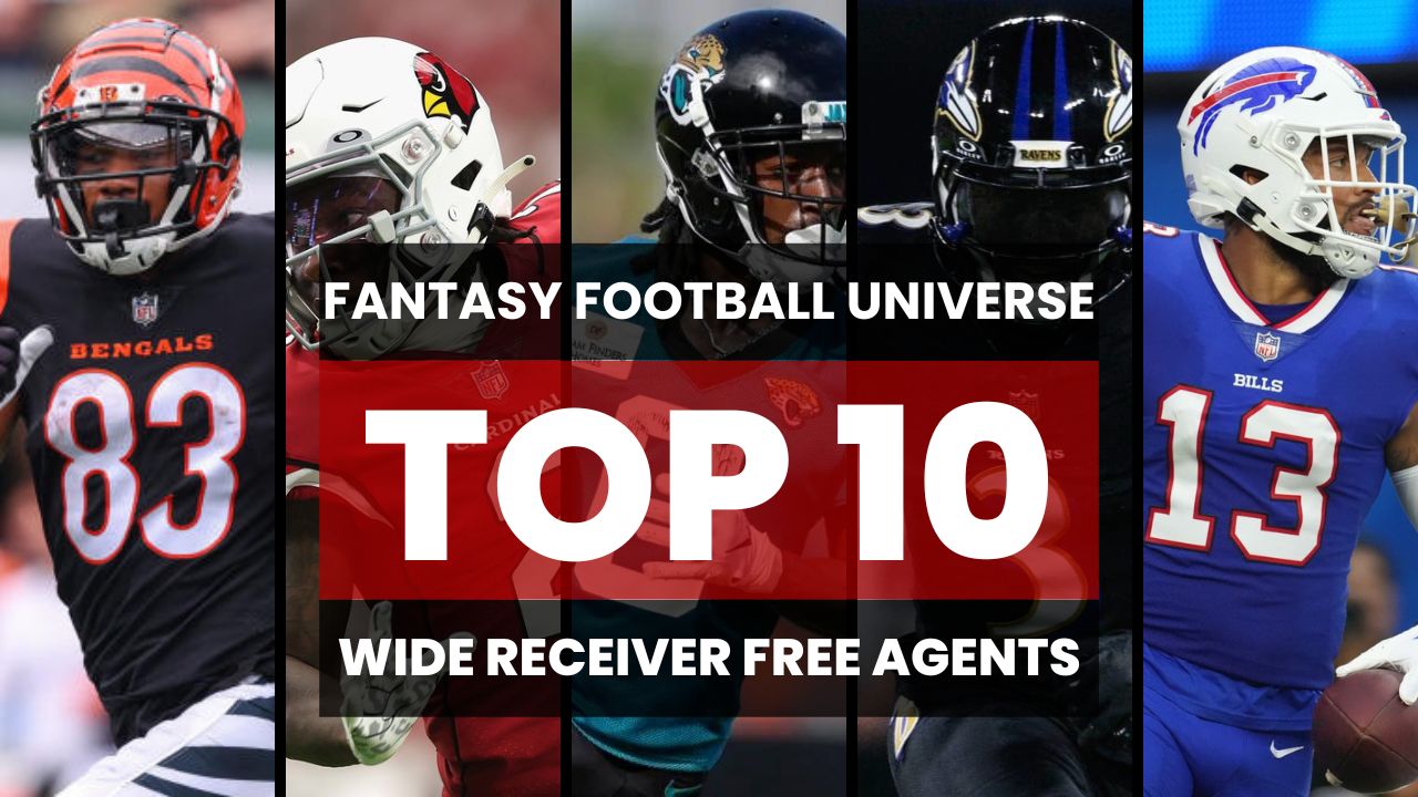 Top 10 Wide Receiver Free Agents for 2025 Fantasy Football Universe