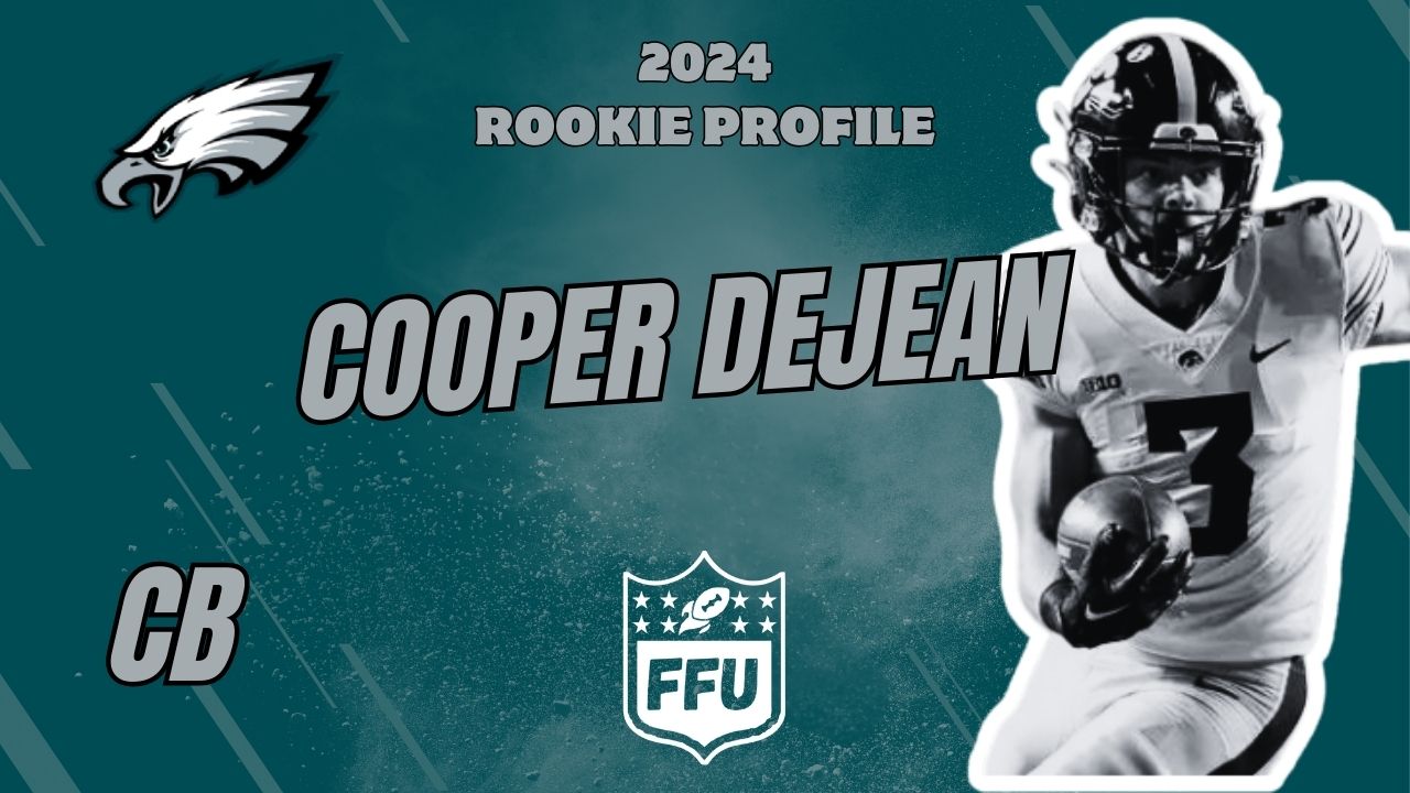 Rookie Profile: Cooper DeJean - Fantasy Football Universe