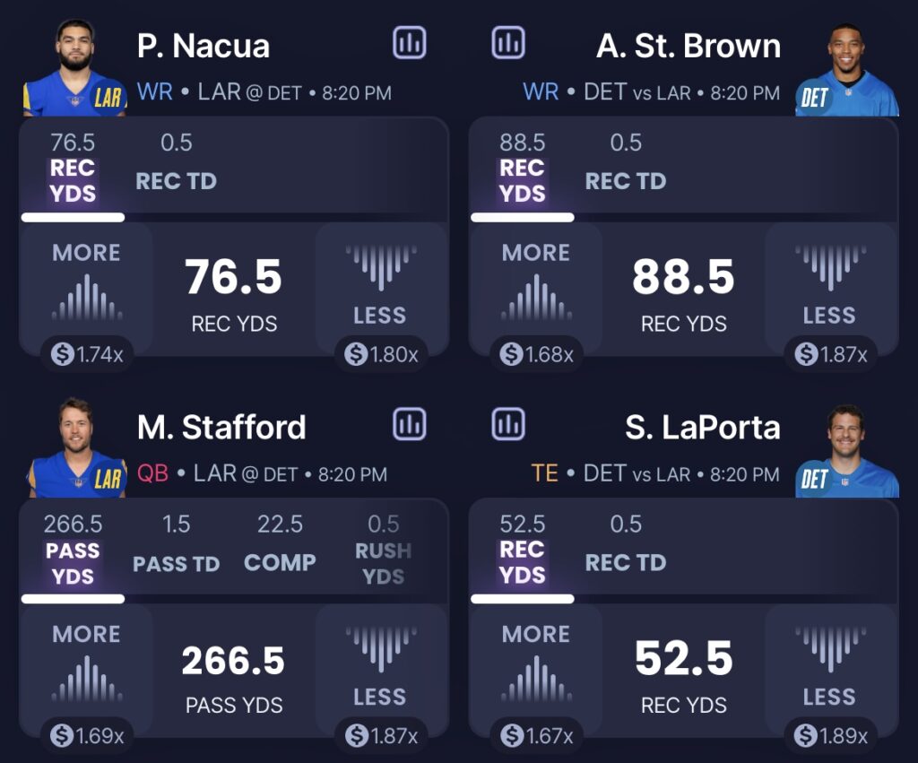 Rams vs Lions Week 1