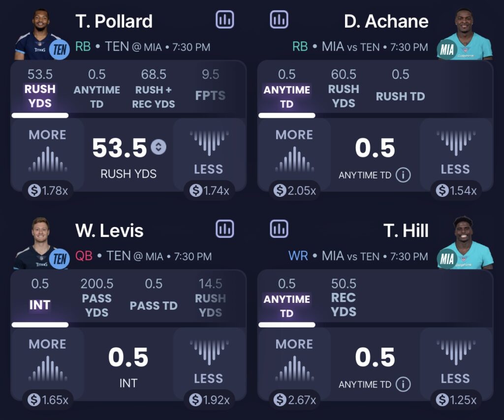 Sleeper Picks Week 4 (Titans vs Dolphins)