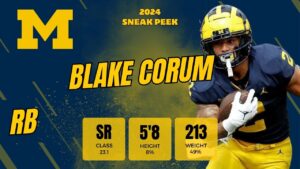 Blake Corum Michigan