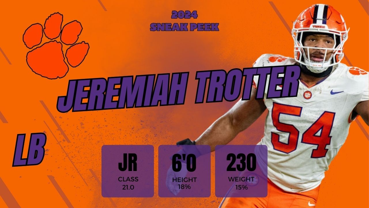 2024 Exclusive Sneak Peek: Jeremiah Trotter Jr - Fantasy Football Universe