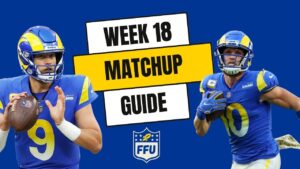 NFL Week 18 Matchup Guide