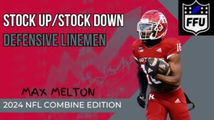 Defensive Back Stock Up/Stock Down