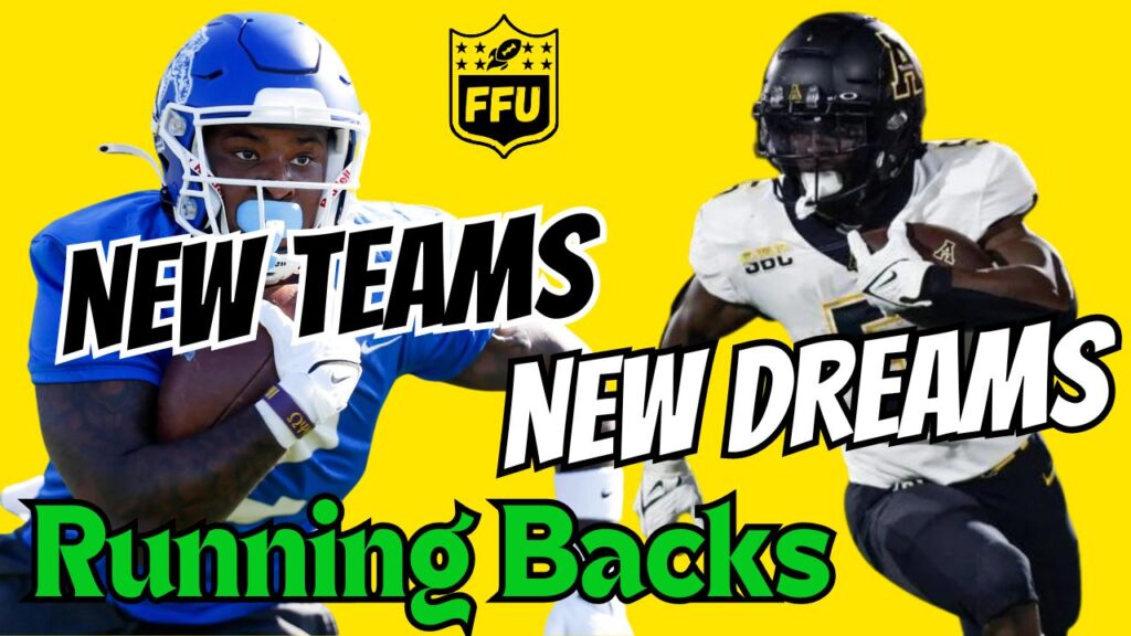 New Teams New Dreams Running Backs
