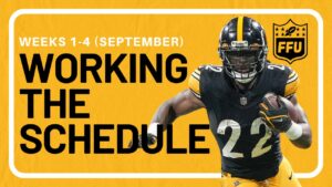 Working the Schedule (Week 1-4)