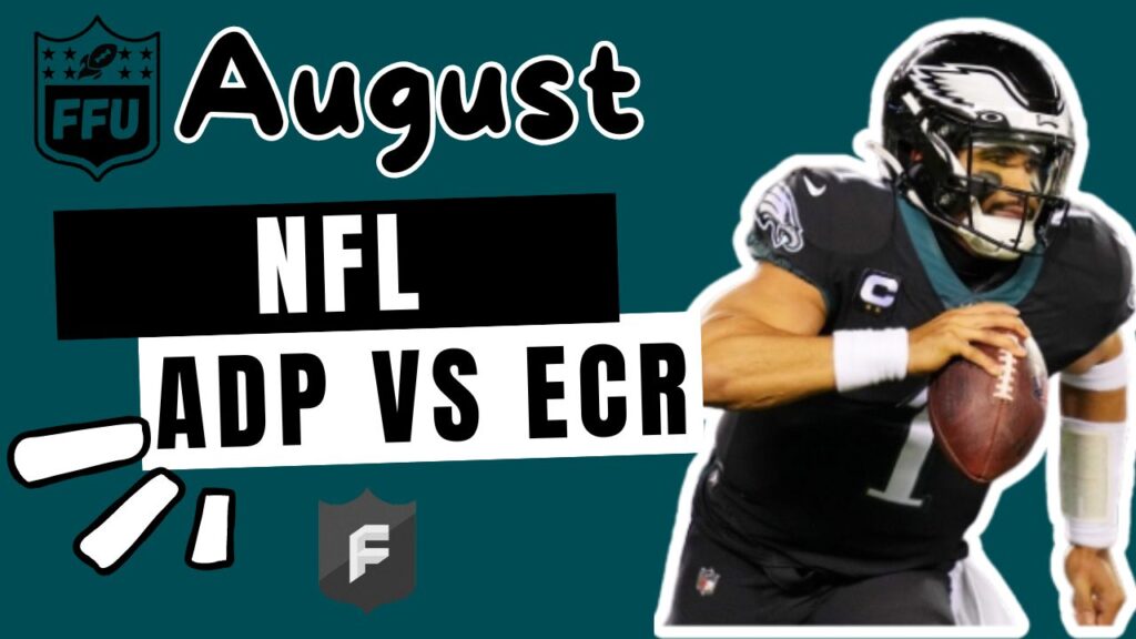 NFL ADP August