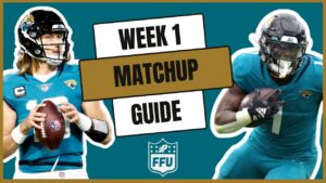 Week 1 Matchup Guide