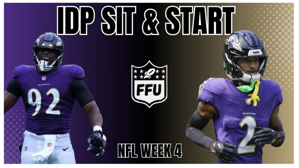 IDP Start & Sit Week 4