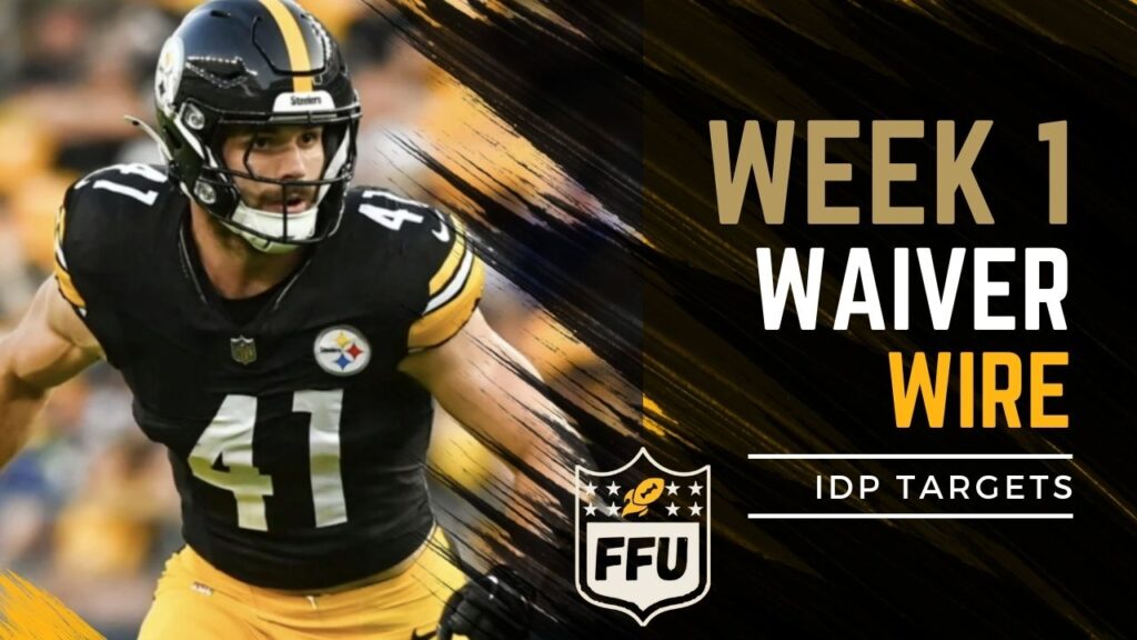 IDP Waiver Wire Week 1