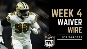 IDP Waiver Wire Week 4