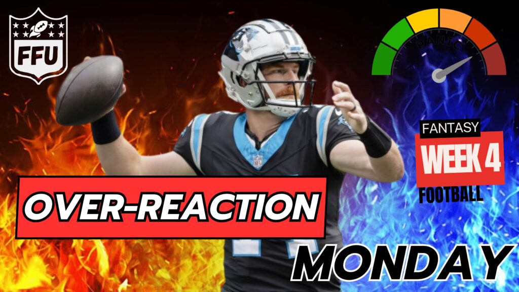 Overreaction Monday Week 4