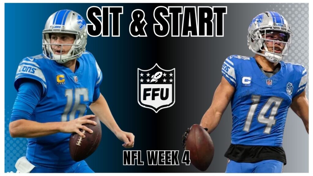 Start & Sit Week 4