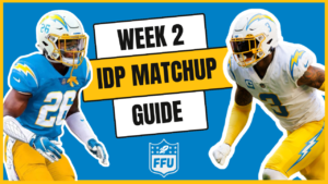 Week 2 IDP Matchup Guide