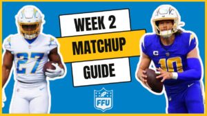 Week 2 Matchup Guide