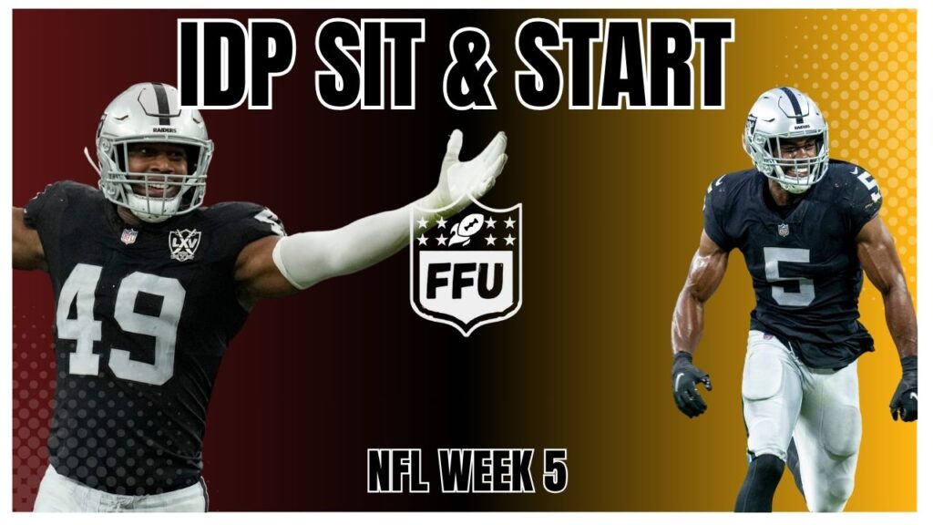 IDP Start & Sit Week 5